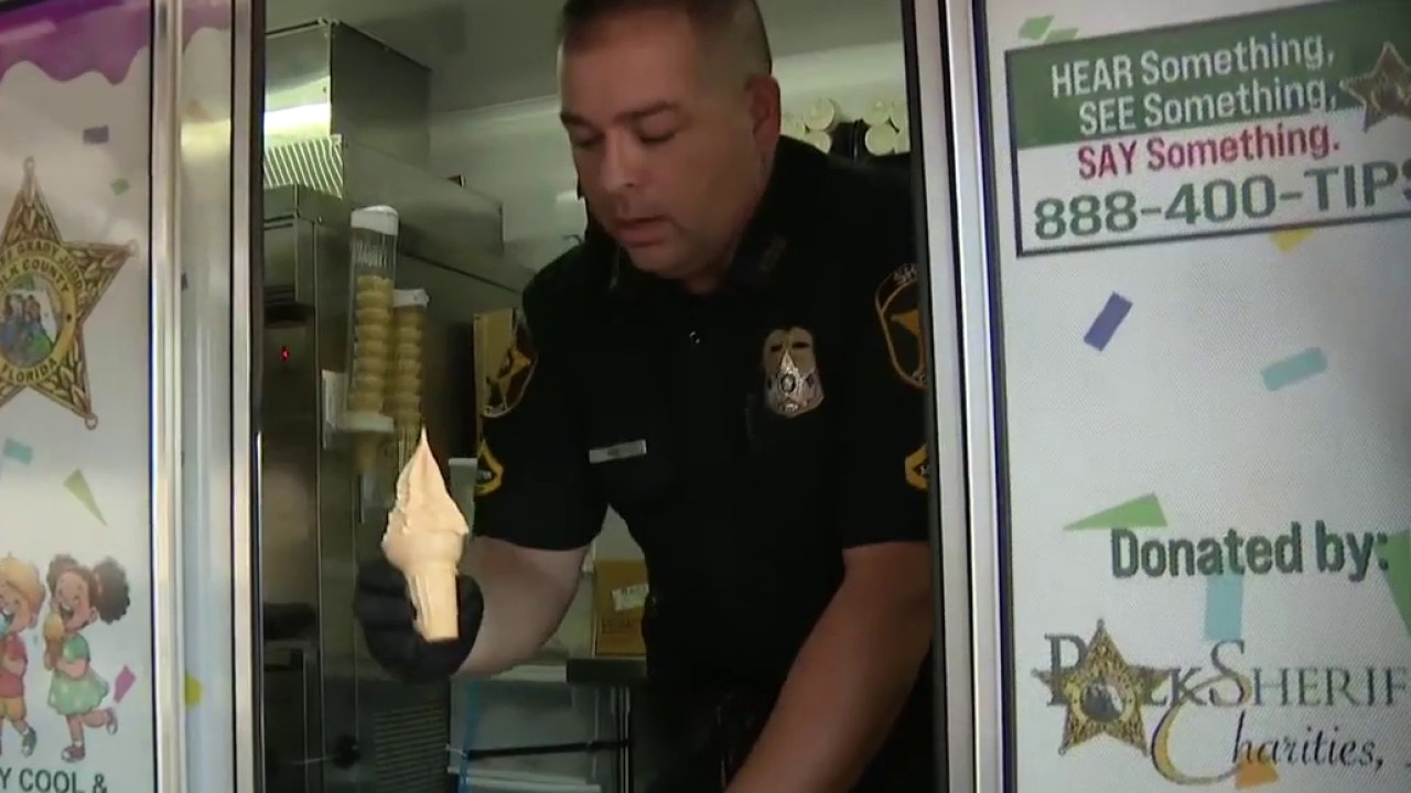 Polk County Sheriff’s Office ice cream truck