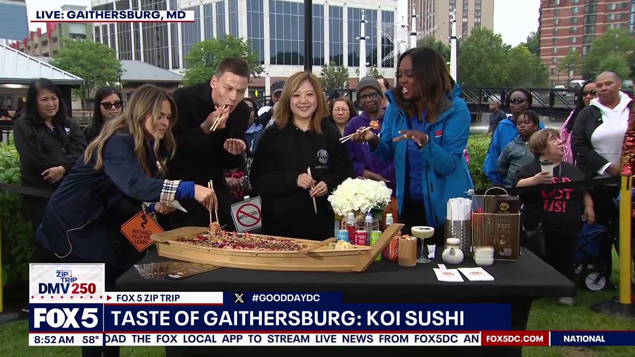 Zip Trip Gaithersburg: A taste of Koi Sushi