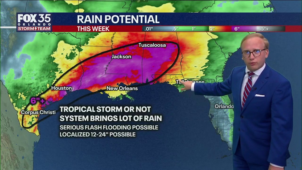 Orlando PM Weather Forecast: Tropical chances in the Gulf, major Orlando heat