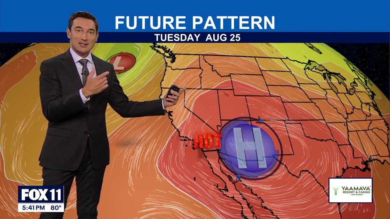 Weather Forecast for Tuesday, August 25
