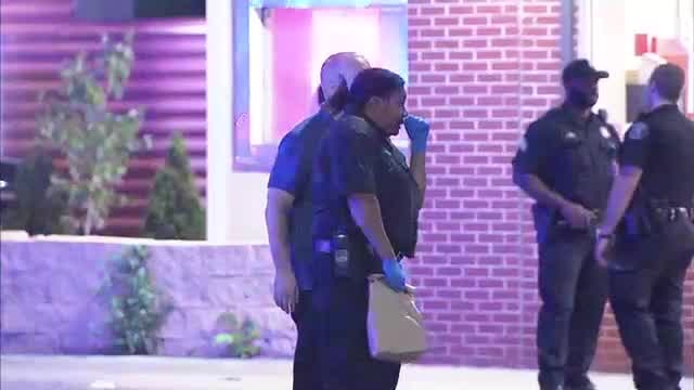 Man arrested after smashing vehicles of news crews