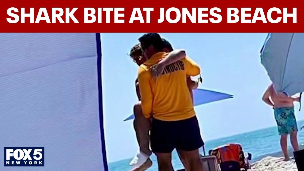 Swimmer bitten by shark at Jones Beach