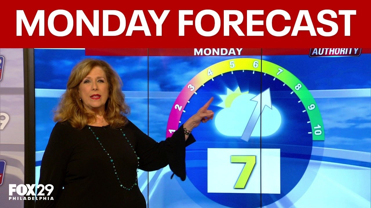 Philadelphia weather: Monday forecast