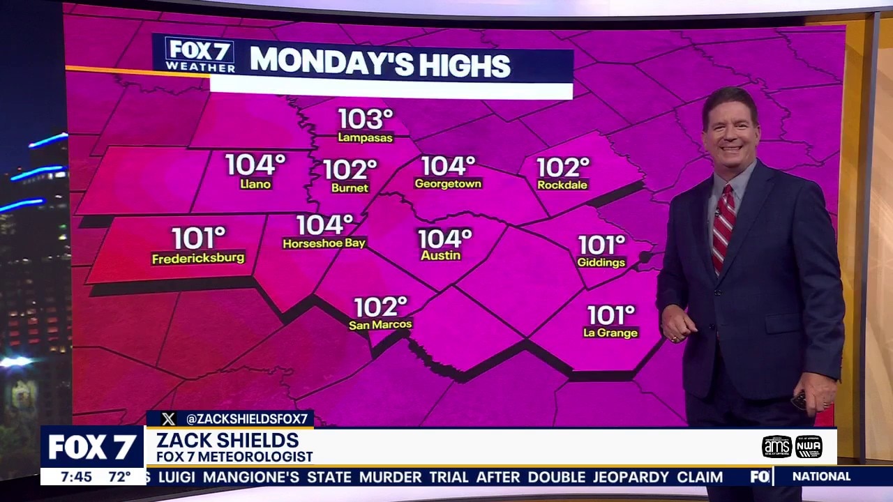 Austin weather: The heat goes on