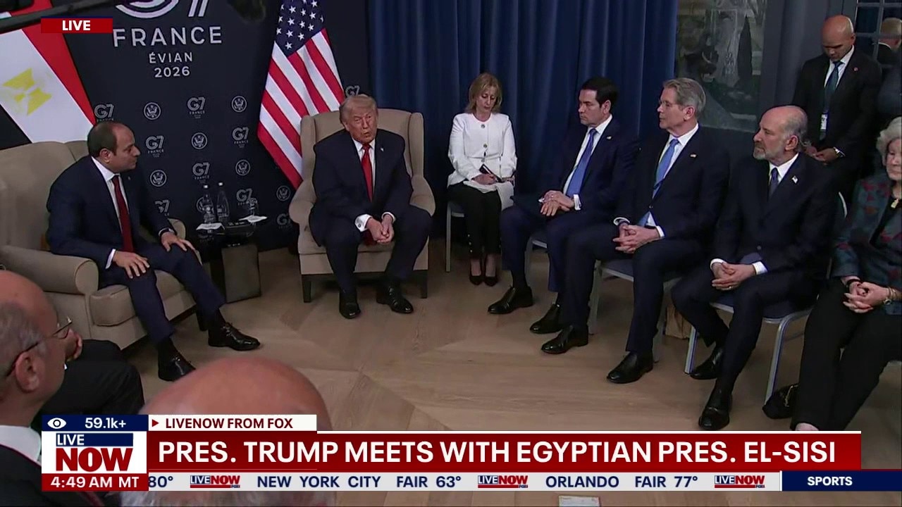 Trump discusses deal with Iran at G7