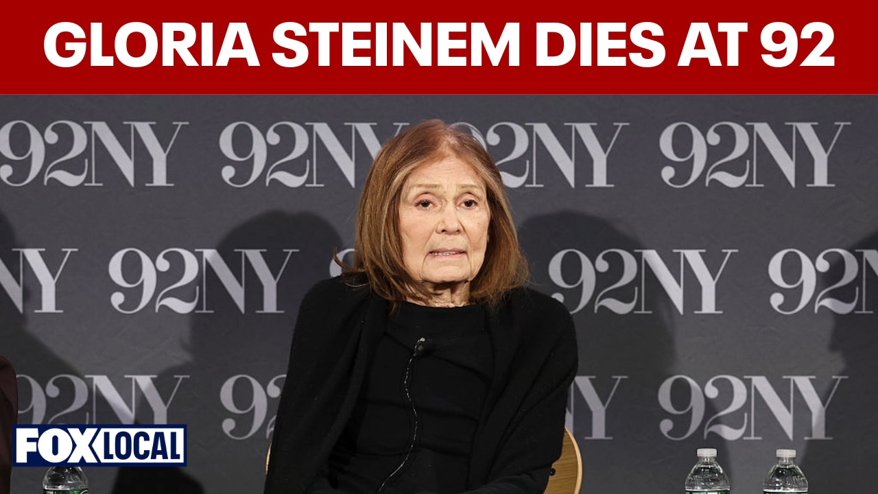 Feminist icon and journalist Gloria Steinem dies at age 92