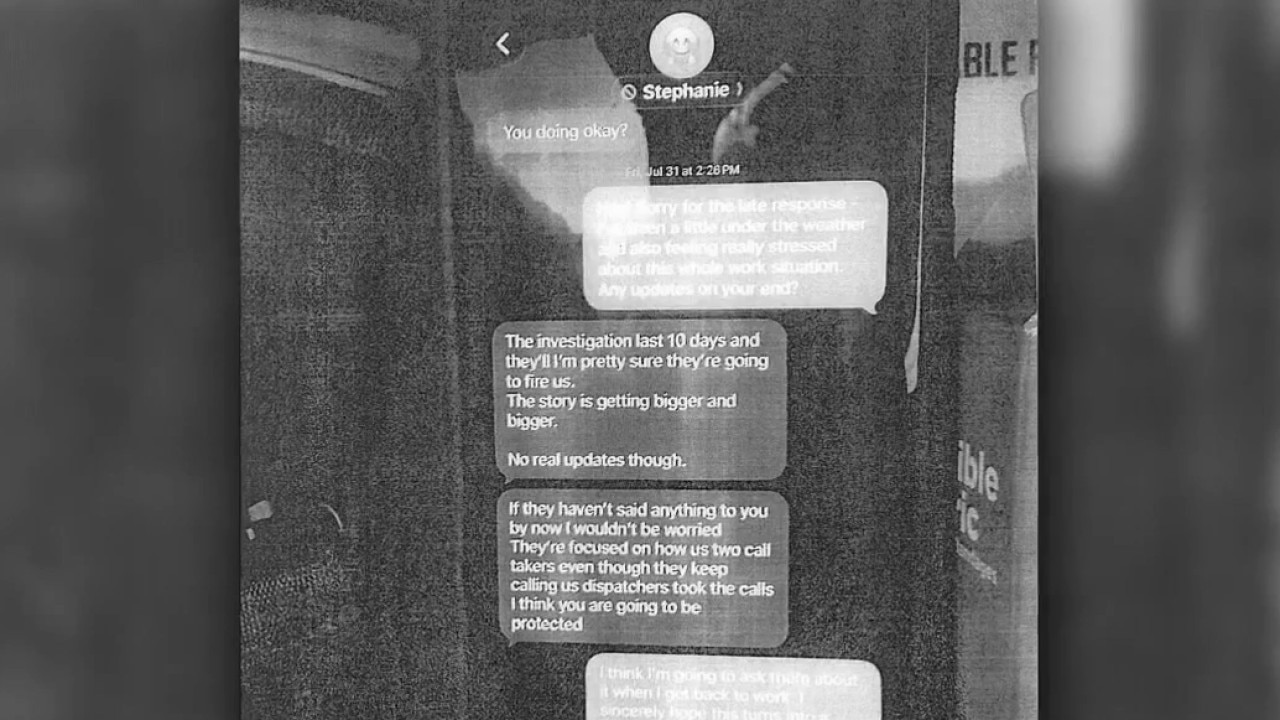 911 delay: Texts between call taker, dispatcher