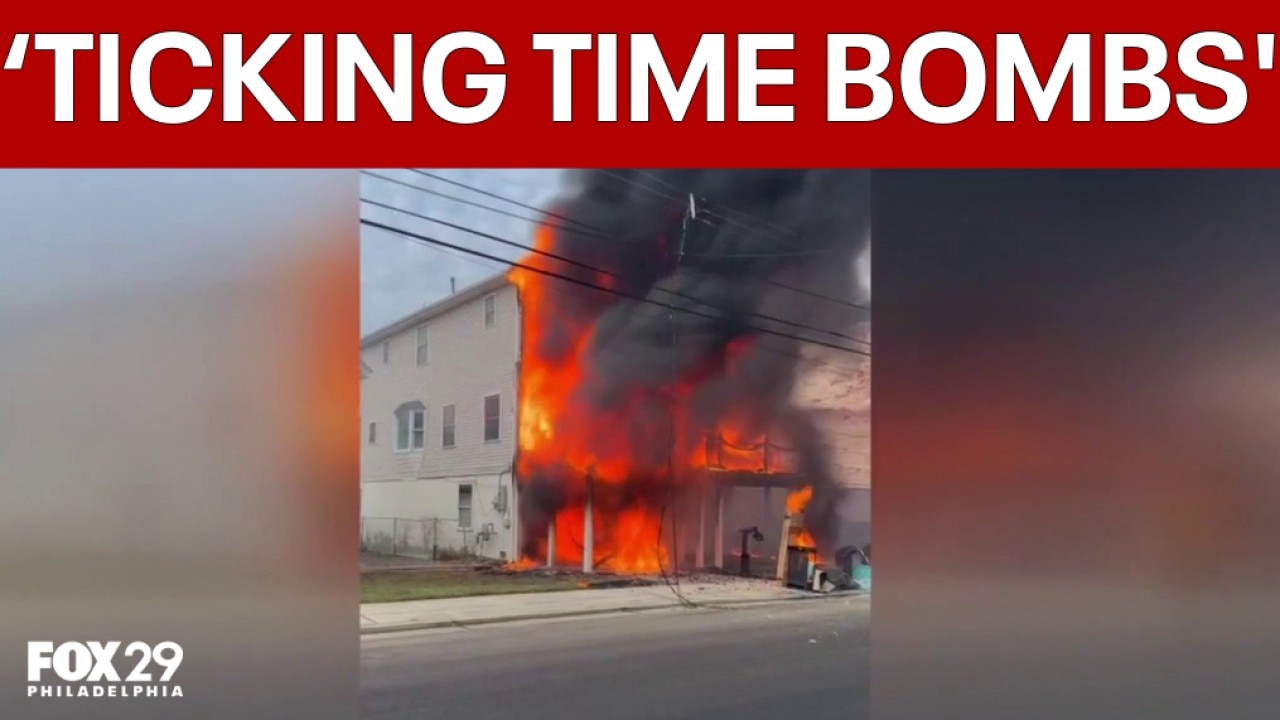 West Wildwood home burns after golf cart battery explodes
