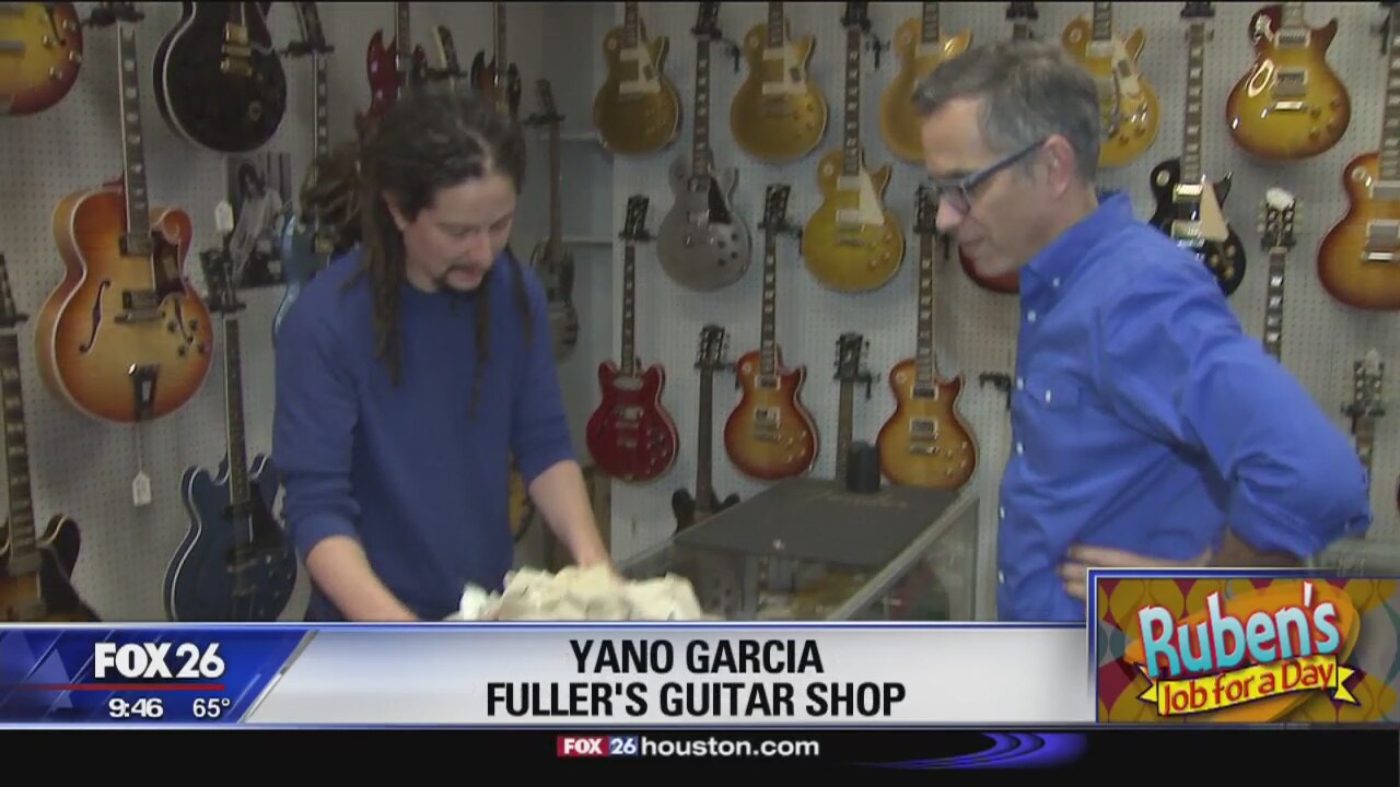 Ruben's Job for a Day - Fuller's Guitar