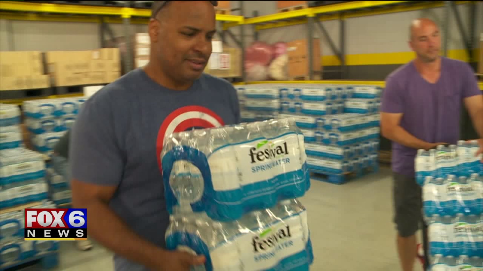 Hydrate the homeless: Volunteers deliver water to shelters July 13