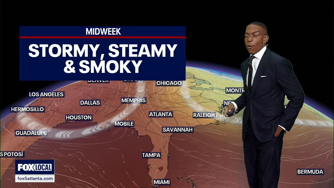 Monday evening forecast