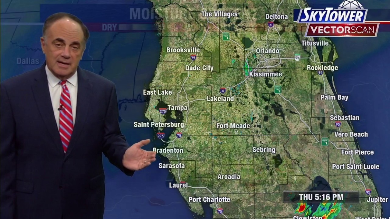 Tampa weather I Thursday evening forecast