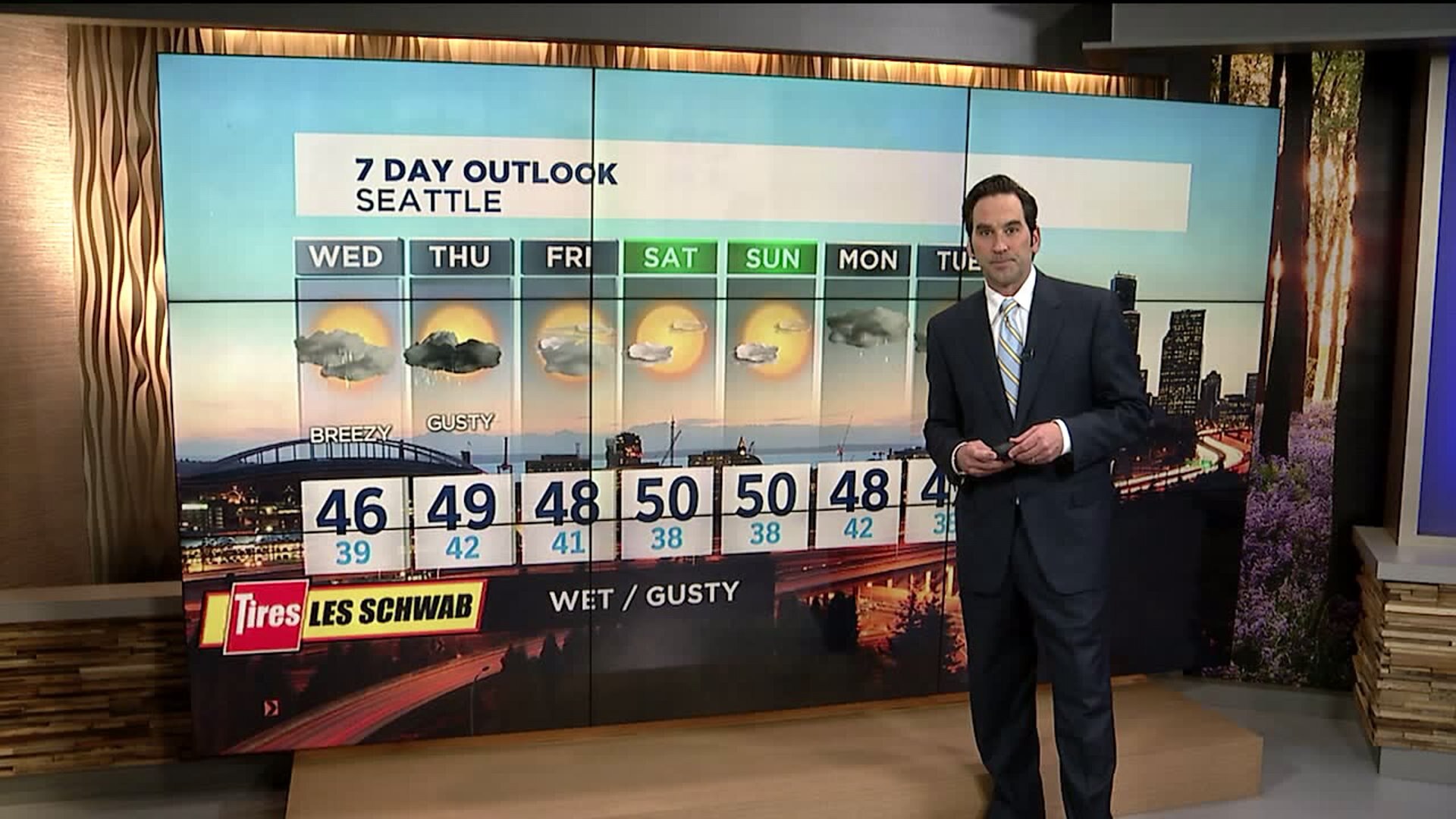 Q13 News evening weather forecast