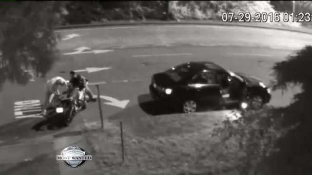 WANTED: `Wrong Way` motorcycle crooks