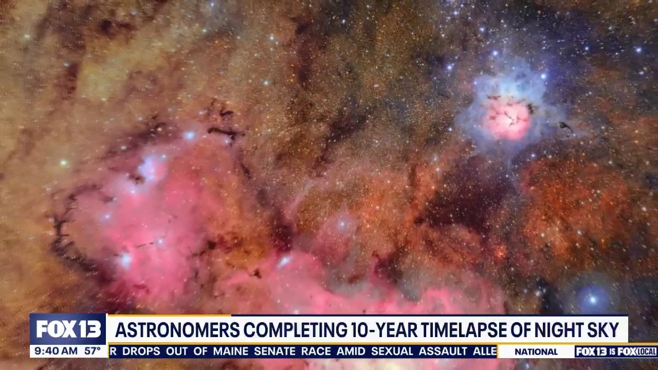 University of Washington astronomers completing 10-year timelapse of space