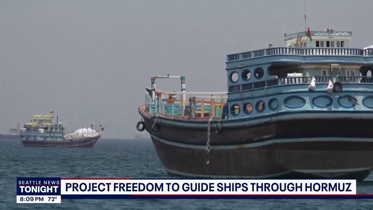 'Project Freedom' to guide ships through Strait of Hormuz