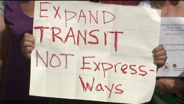 "We want more and better options:" Some not happy with DOT`s plan to expand I-94