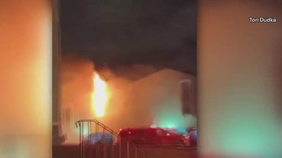 Fire near Marquette campus; 5 in hospital with minor injuries