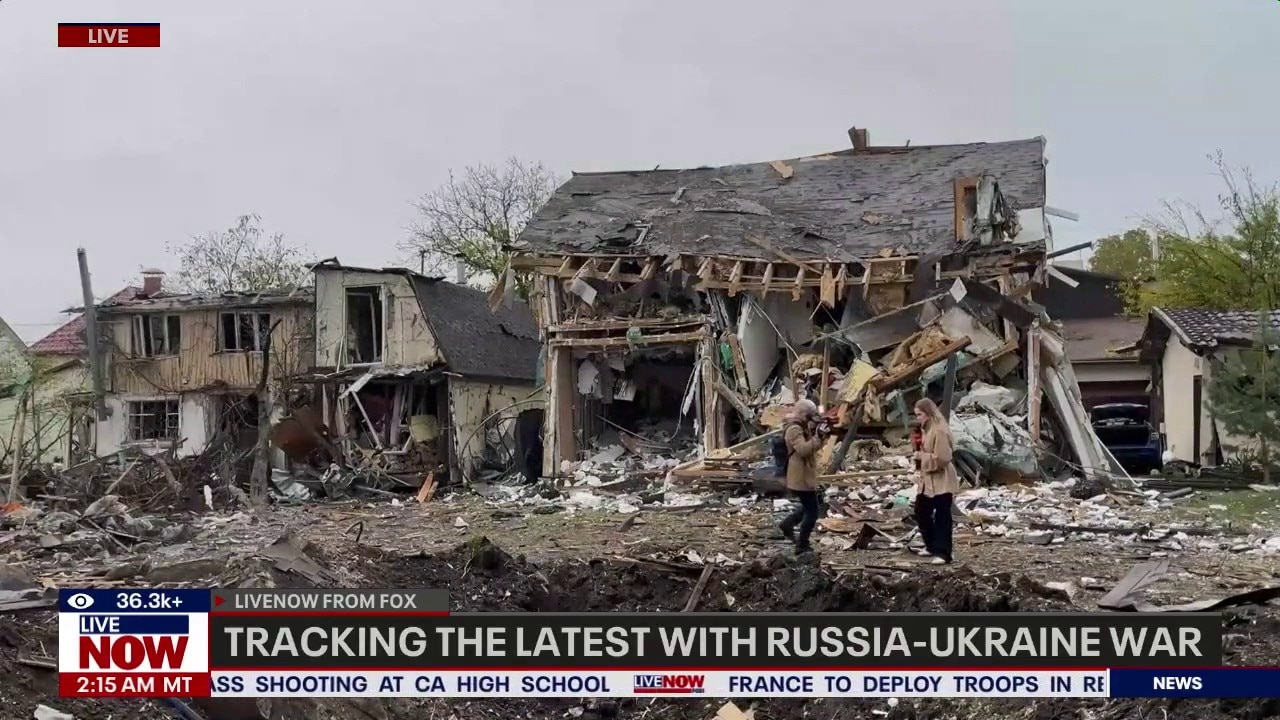 Russia strikes Kyiv amid proposed peace talks