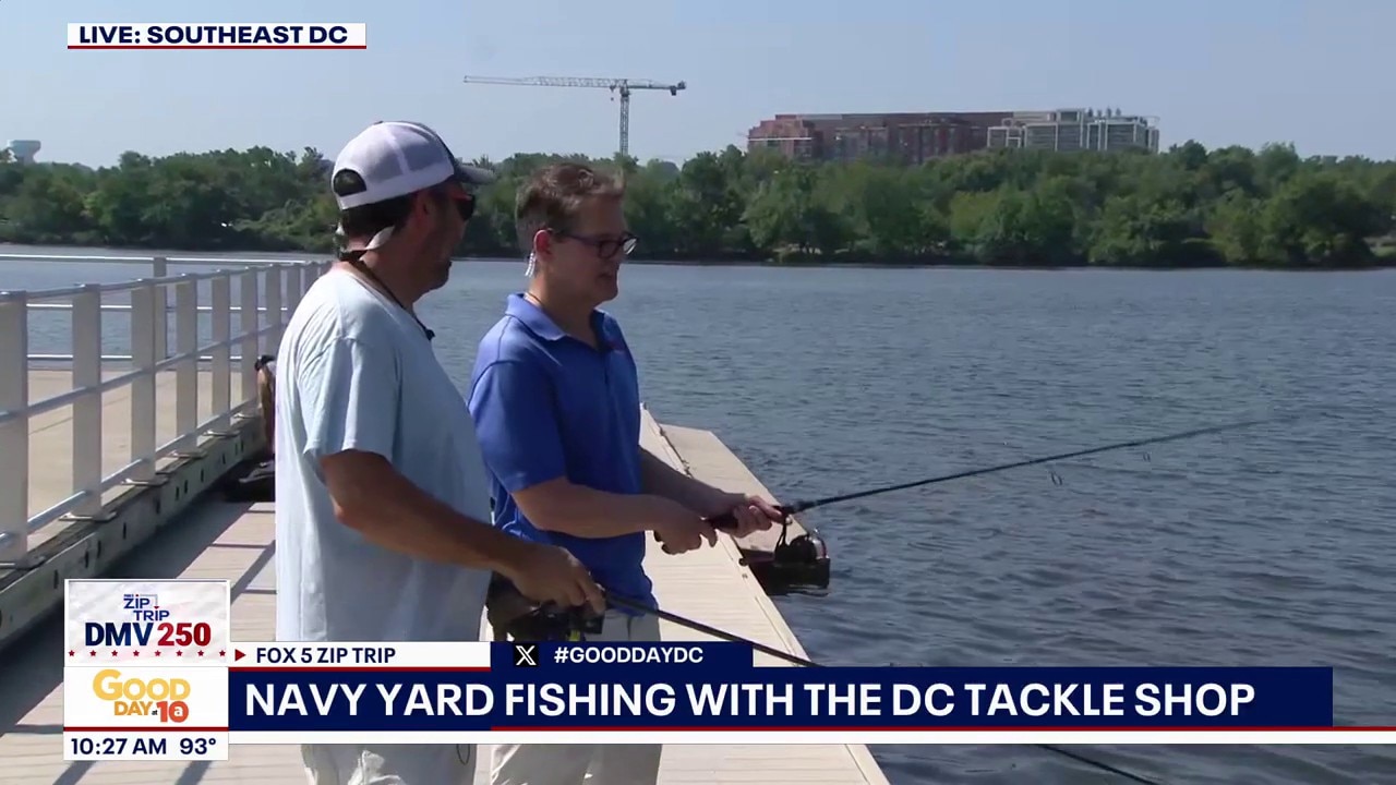 Navy Yard Fishing With The DC Tackle Shop