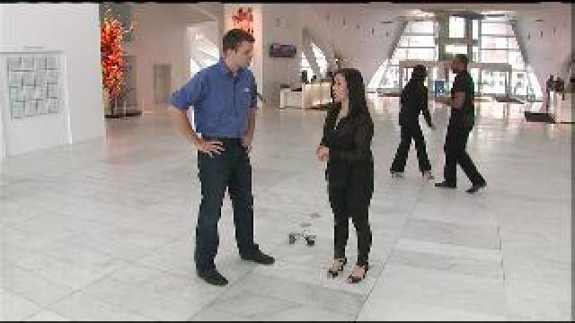 Watch as Chip tries his hand at salsa dancing