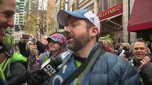 Sounders fans turn out in droves to celebrate Sounders championship