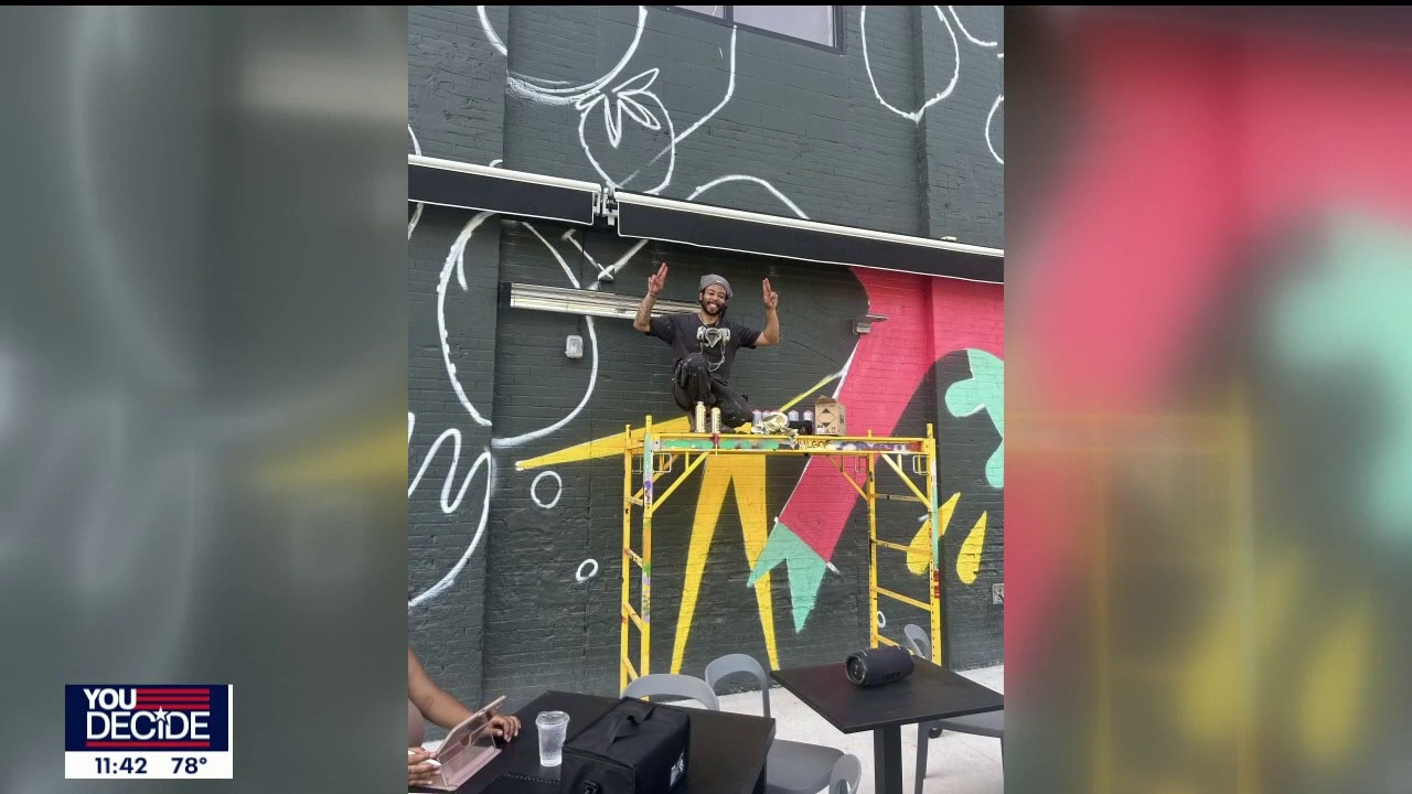 Mural dedication at Marrow in the Market
