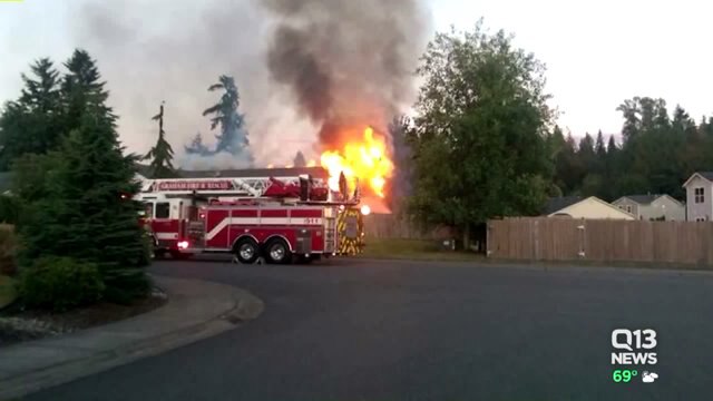 Fireworks to Blame for Pierce County House Fire