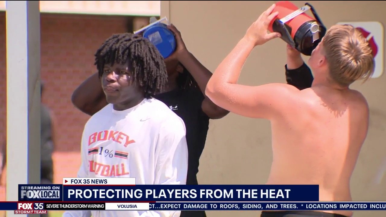 Coaches stress heat safety as football practice begins