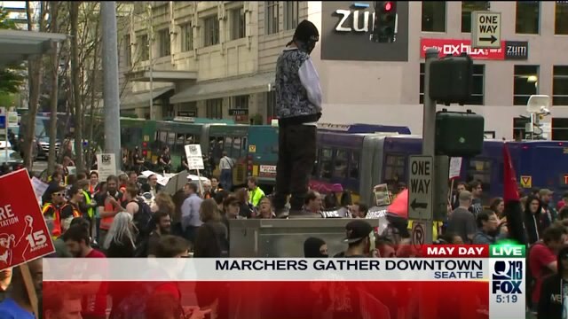 Crisis Reality Training expert talks of Seattle`s masked protesters