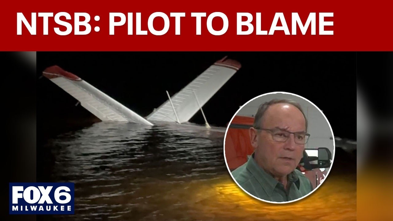 Tom Tiffany plane crash: Pilot error, power loss to blame
