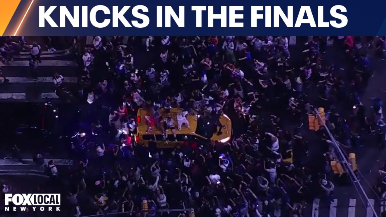 Knicks one win from first NBA title in 53 years after OG Anunoby’s miracle tip-in