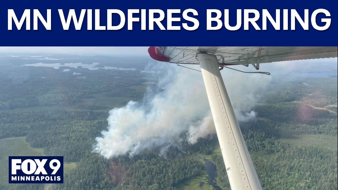 MN wildfires: 2 fires could merge into massive blaze
