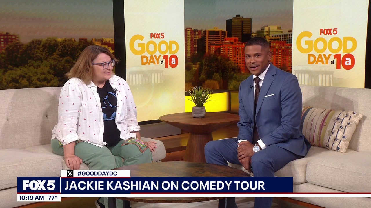 Jackie Kashian stops by Good Day DC!
