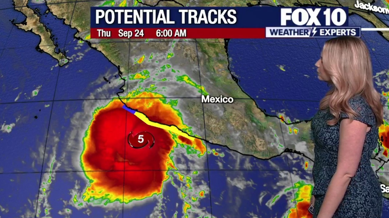 Phoenix rain forecast and Hurricane Polo update