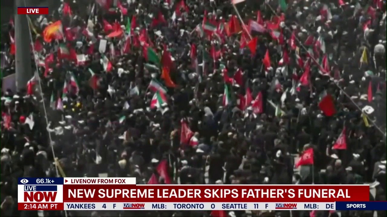 Iran supreme leader absent from father's funeral