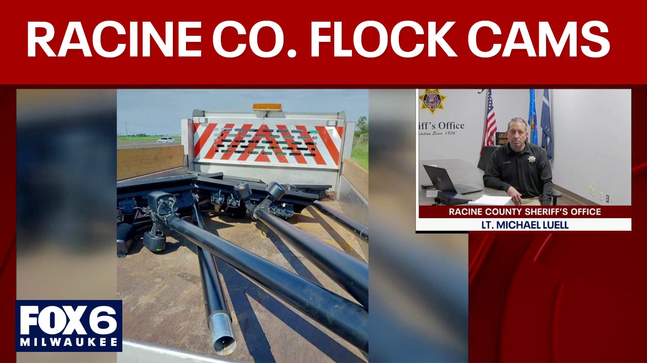 Racine County Sheriff orders Flock removal, lieutenant speaks to FOX6