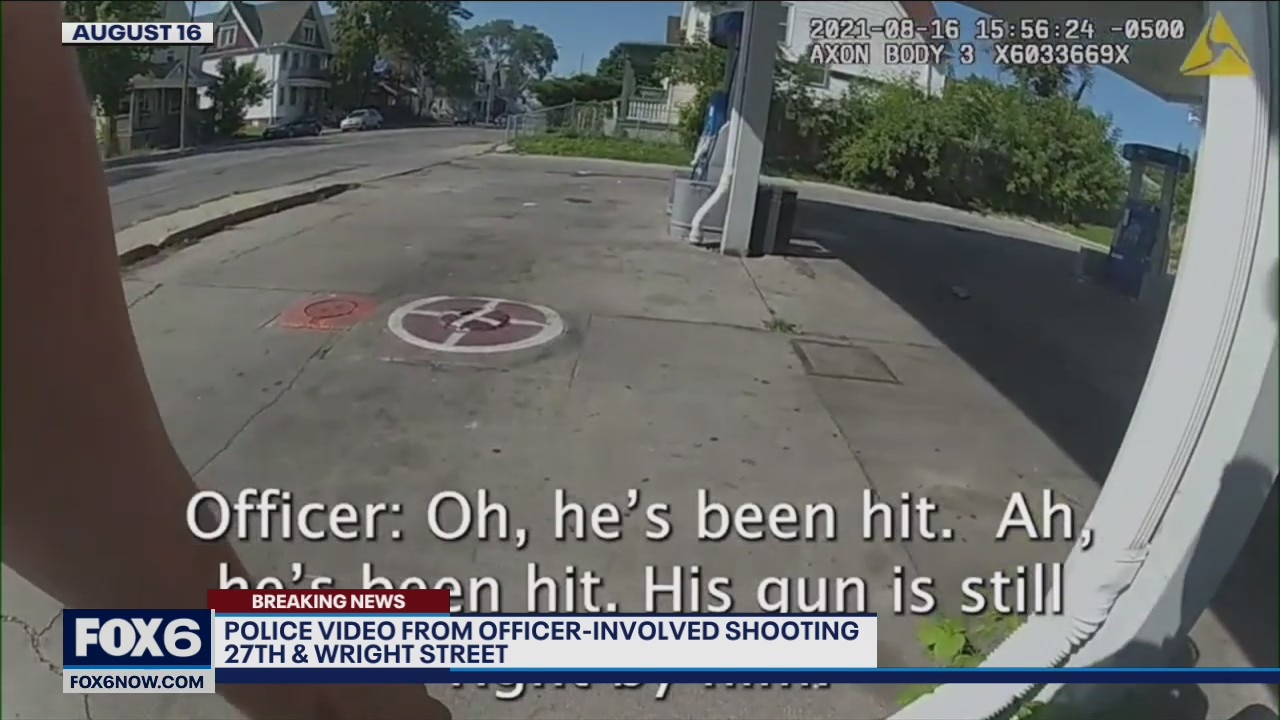 Body camera footage released from OIS near 27th and Wright