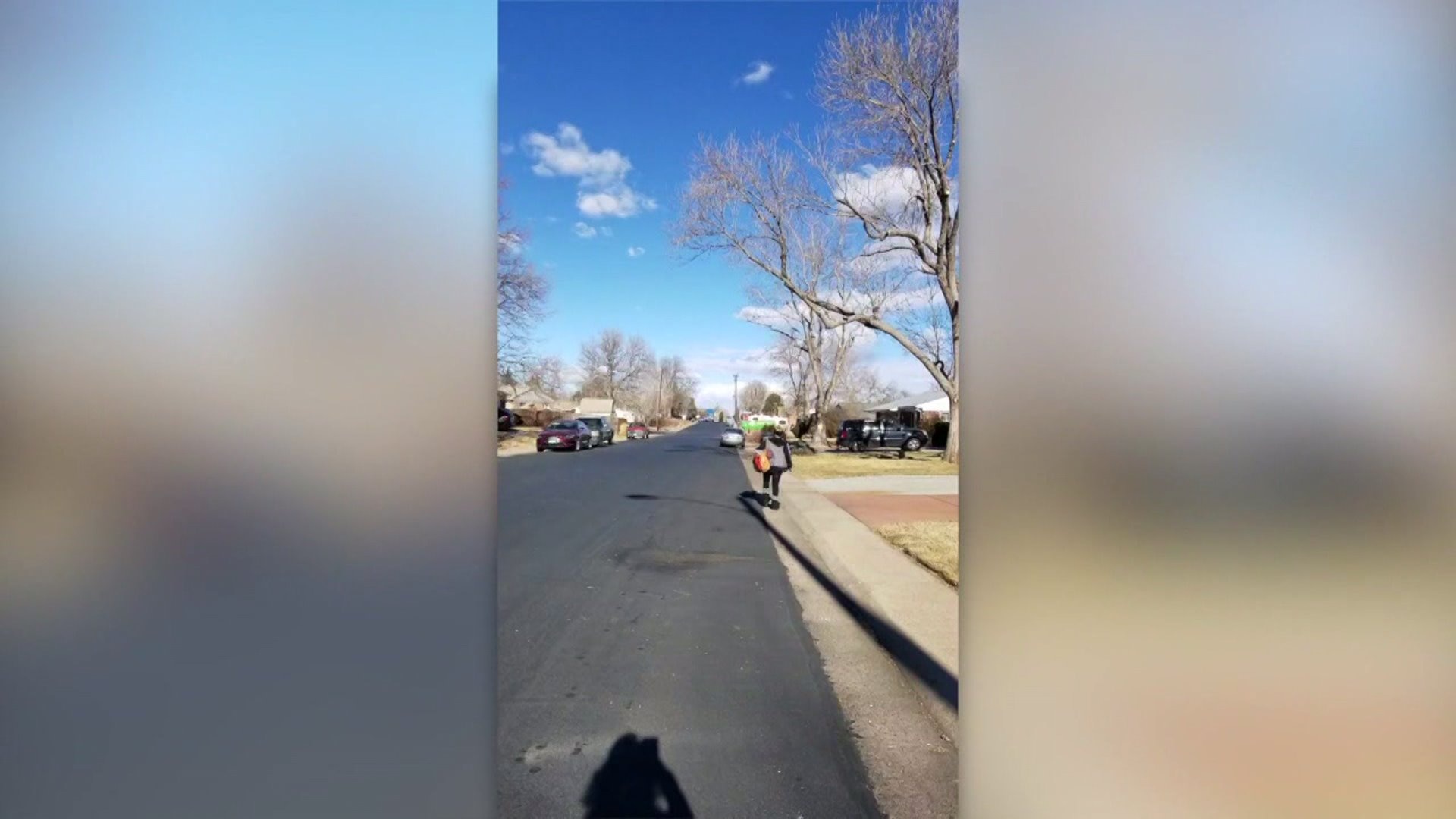 Woman chases down porch pirate, caught on camera