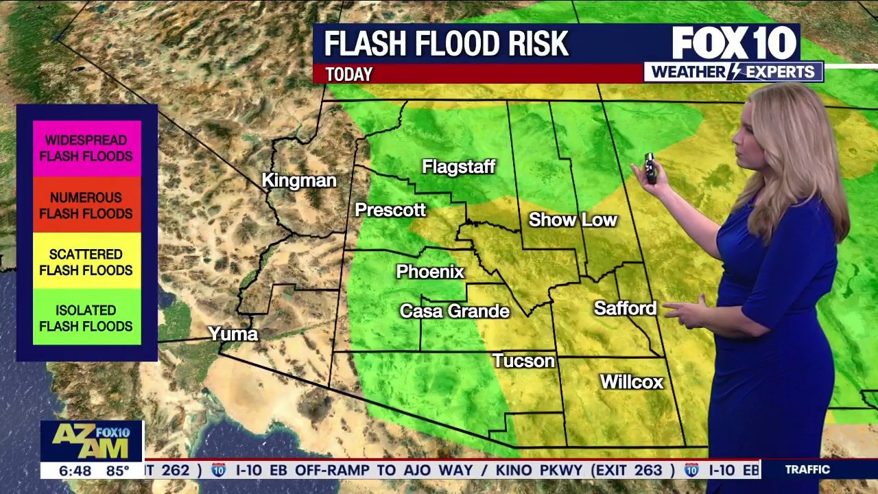 Phoenix weather: Heavy rain and potential flooding coming