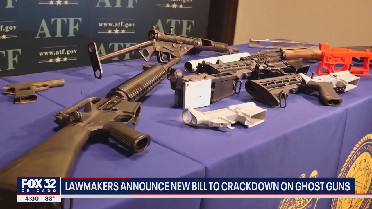 Illinois lawmakers announce new bill to crackdown on 'ghost guns'