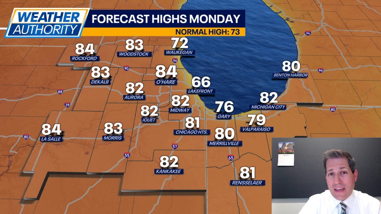 Chicago weather: Sun, high temperatures for Memorial Day