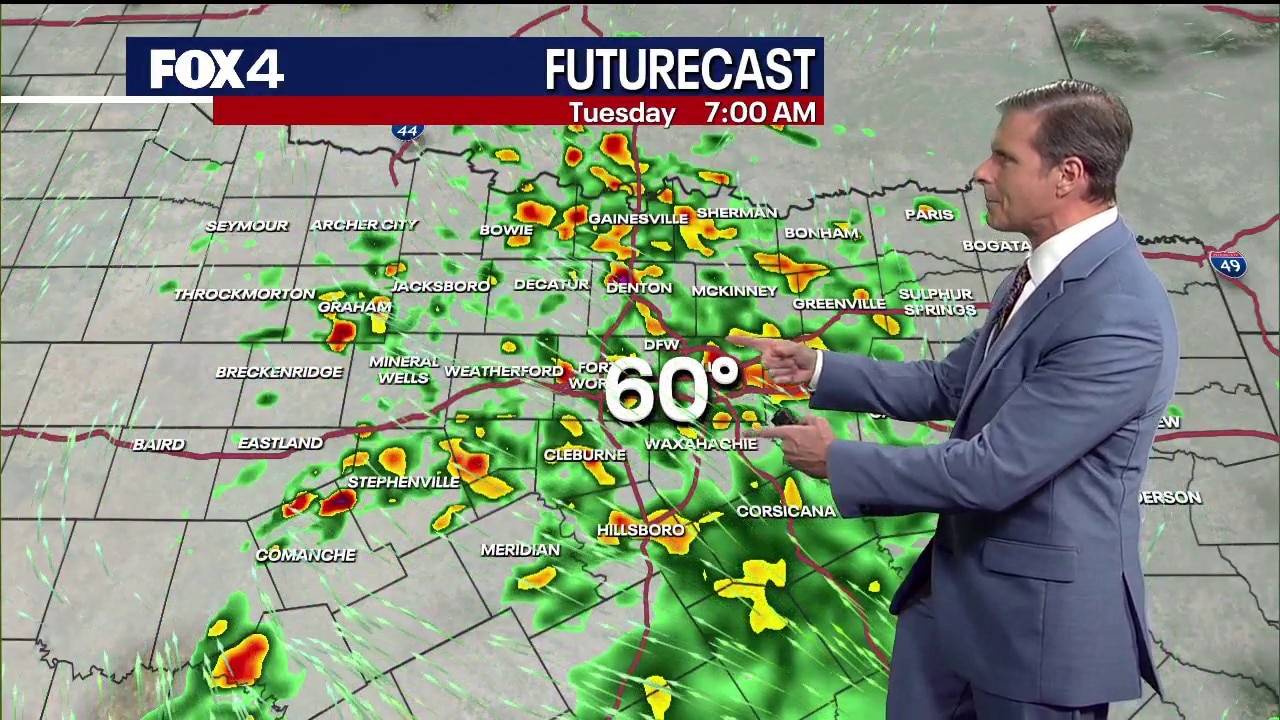 Dallas weather: Apr. 20 evening forecast