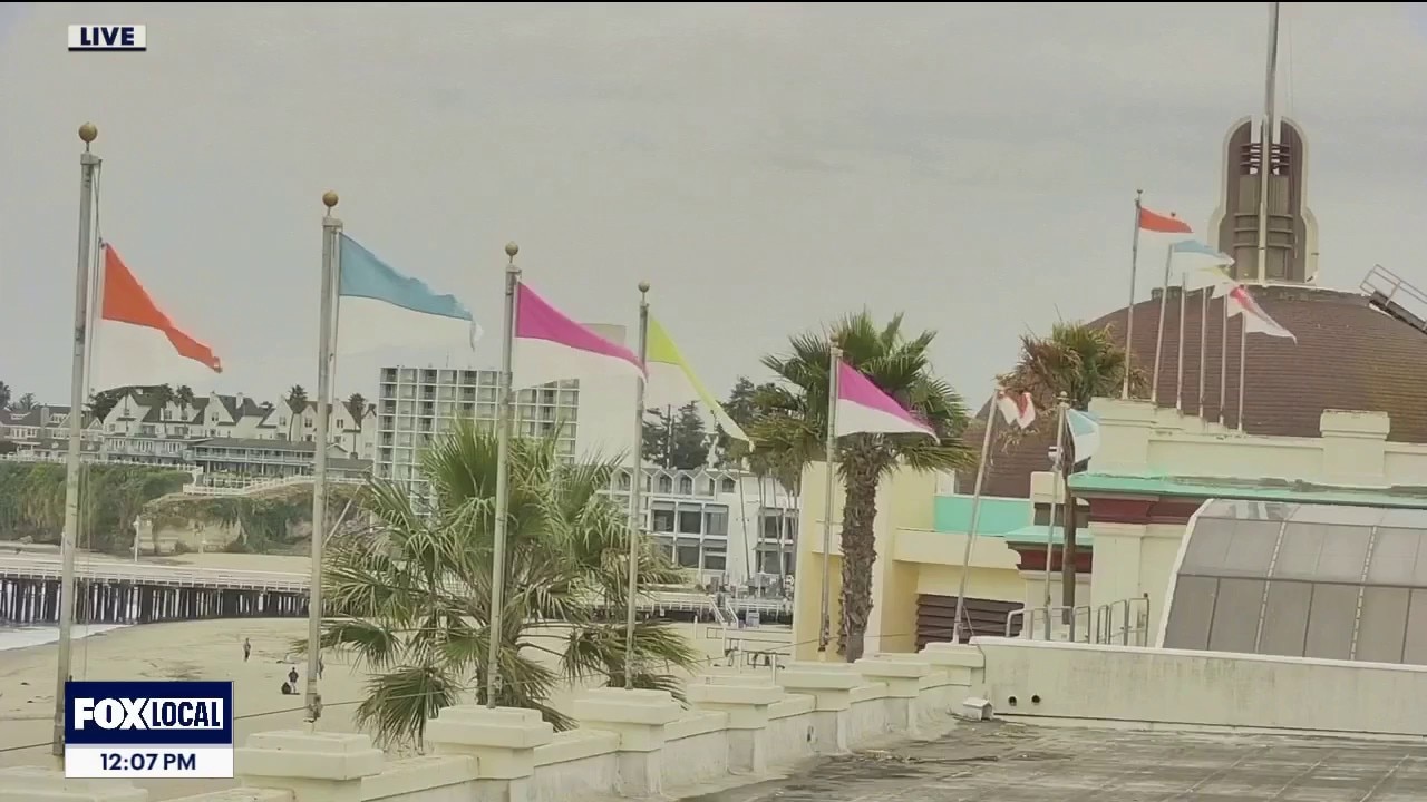 Wet and windy today with thunderstorm risk tomorrow