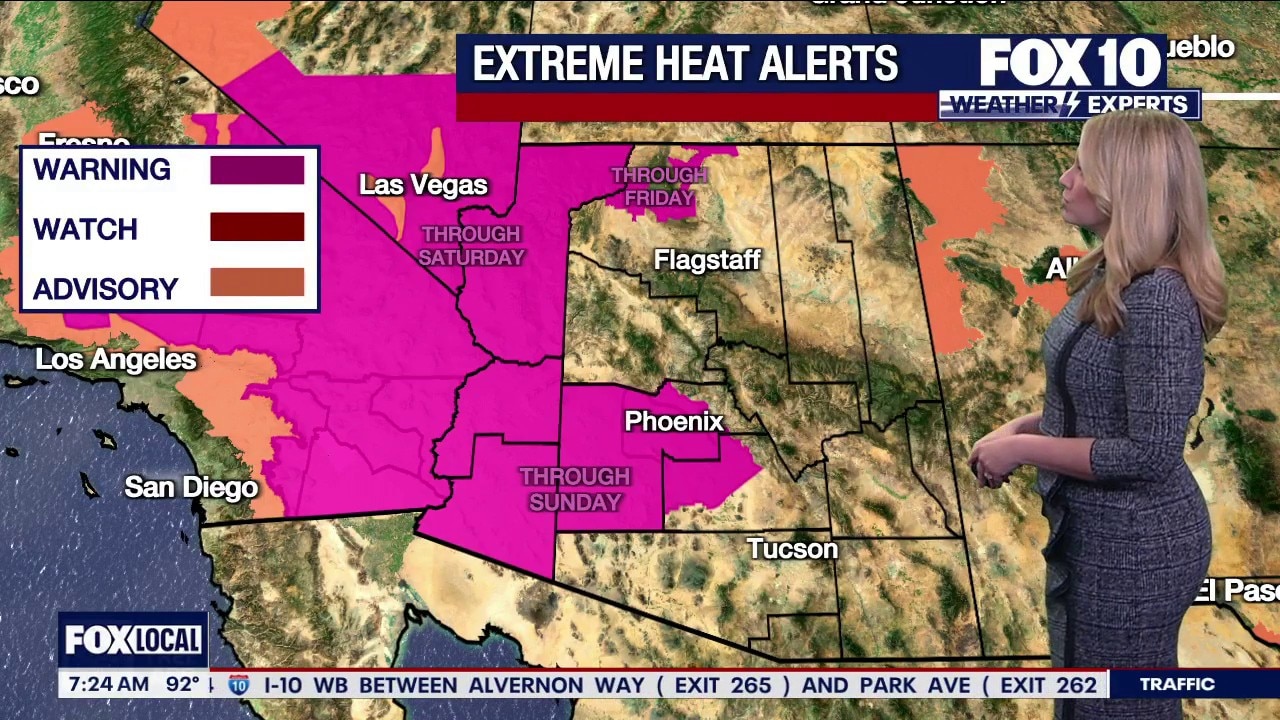 Arizona weather forecast: Extreme heat warning extended as storm chances increase