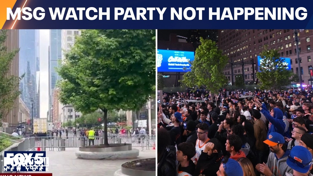 MSG watch party for Knicks no longer happening