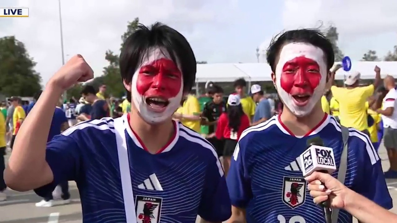 Brazil vs Japan: Fans make score predictions at FIFA World Cup match in Houston