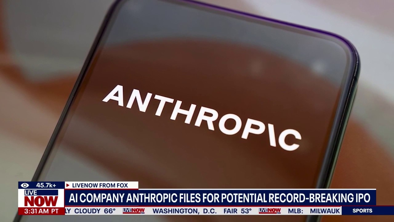 AI company Anthropic files for IPO