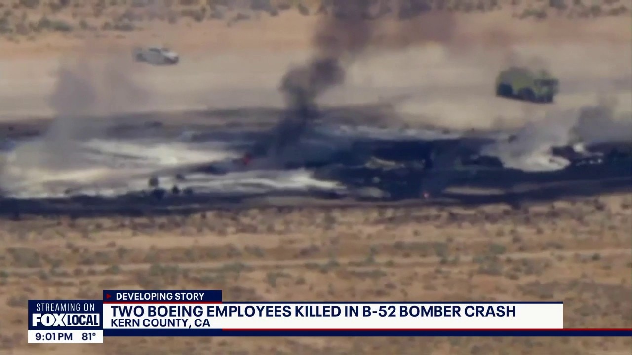 2 Boeing employees killed in B-52 bomber crash