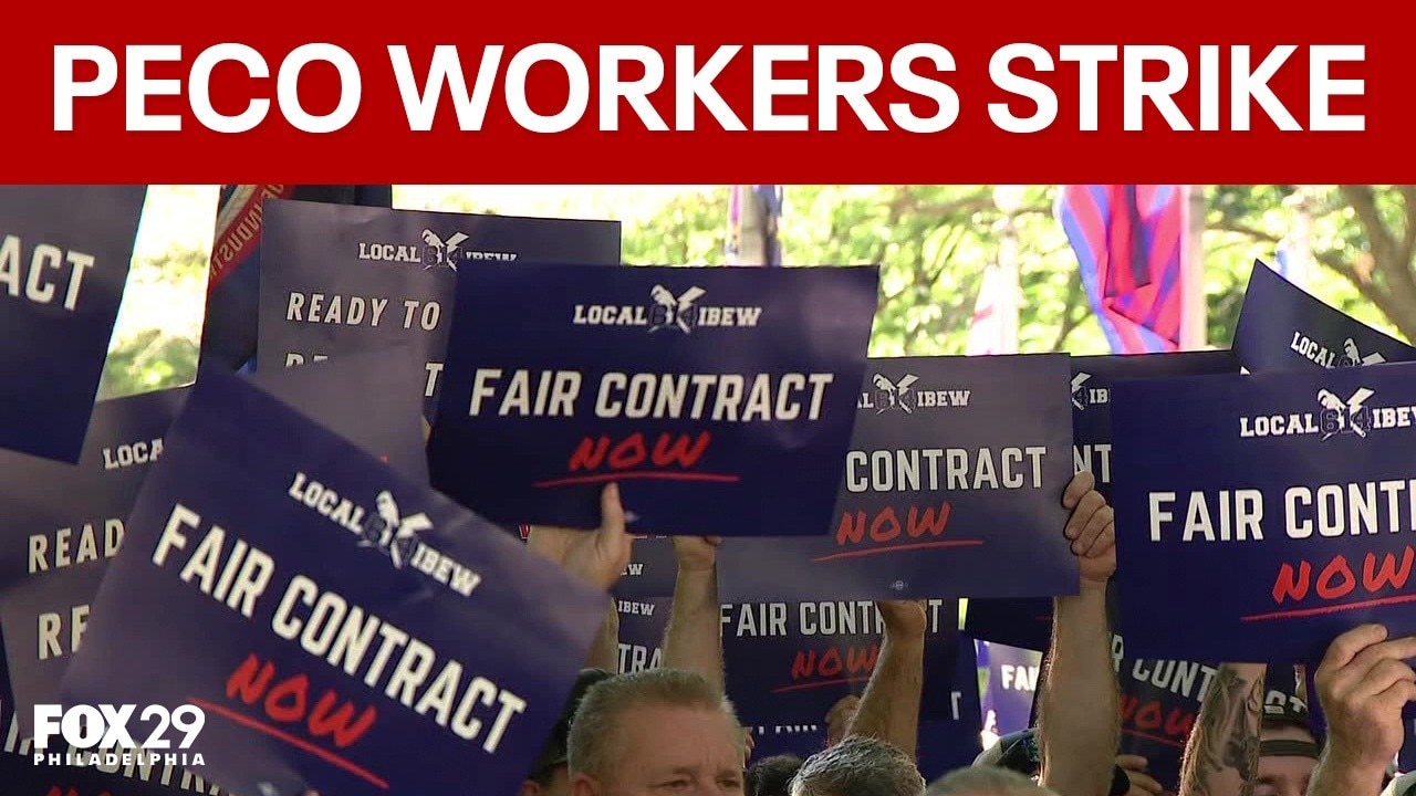 IBEW Local 614 enacts first strike in PECO history
